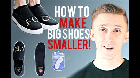 how to make shoes fit smaller